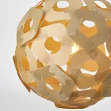 IKEA ÖDLEBLAD (ИКЕА ЁДЛЕБЛАД) — Плафон для подвесного светильника, берёзовый шпон 48 см — фото 5