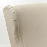 IKEA STRANDMON (ИКЕА СТРАНДМОН) — Чехол на кресло-ушастик, Нагген бежевый — фото 1