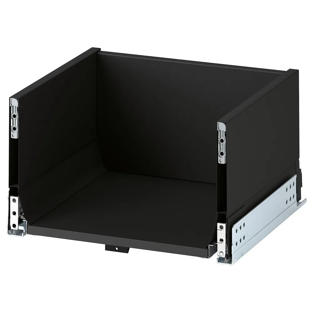IKEA KNIVSHULT (ИКЕА КНИВСХУЛТ) — Ящик высокий, тёмно-серый 40x37 см