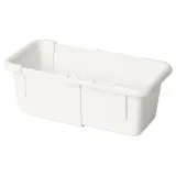 IKEA KACKLA (ИКЕА КАКЛА) — Раздвижной контейнер, белый 13-18x9 см — фото 2