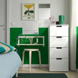 IKEA RUNDOXEL (ИКЕА РУНДОКСЕЛ) — Зеркало, белый 30x40 см — фото 3