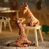 IKEA SANDLÖPARE (ИКЕА САНДЛЁПАРЕ) — Мягкая игрушка, жирафёнок/коричневый 45 см — фото 4