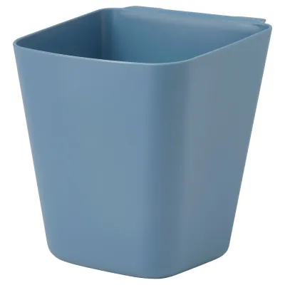 IKEA SUNNERSTA (ИКЕА СУННЕРСТА) — Контейнер, сине-серый 12x11 см
