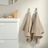 IKEA VÅGSJÖN (ИКЕА ВОГШЁН) — Полотенце для рук, светло-бежевое 50x100 см — фото 4