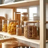 IKEA EKLATANT (ИКЕА ЕКЛАТАНТ) — Банка с крышкой, прозрачное стекло/бамбук 2.3 л — фото 4