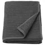 IKEA VÅGSJÖN (ИКЕА ВОГШЁН) — Полотенце банное, тёмно-серое 100x150 см — фото 1