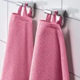 IKEA VÅGSJÖN (ИКЕА ВОГШЁН) — Полотенце банное, розовое 70x140 см — фото 3
