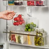 IKEA KLIPPKAKTUS (ИКЕА КЛИППКАКТУС) — Контейнер для холодильника, набор из 3 шт, прозрачный — фото 3