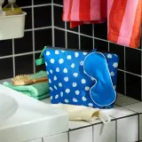 IKEA SKOGSSALLAT (ИКЕА СКОГССАЛЛАТ) — Маска для сна, синяя — фото 3