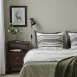IKEA JÄTTEFRÄKEN (ИКЕА ЙЭТТЕФРЭКЕН) — Пододеяльник и наволочка, белый/тёмно-серый 150x200/50x60 см — фото 4