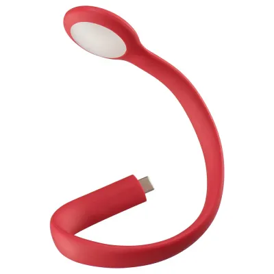 IKEA HÖSTULOTA (ИКЕА ХЁСТУЛОТА) — USB-лампа LED, красный 30 см