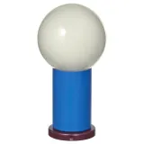 IKEA PS 2026 (ИКЕА ПС 2026) — Переносная лампа LED, на батарейках с регулировкой яркости/синий светло-жёлтый 22 см — фото 1