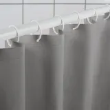 IKEA LUDDHAGTORN (ИКЕА ЛУДДХАГТОРН) — Штора для ванной, серый 180х200 см — фото 3