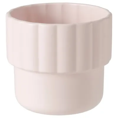 IKEA HÄNGSÄLG (ИКЕА ХЭНГСЭЛГ) — Кашпо, светло-розовый 9 см