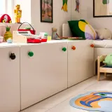 IKEA GREJSIMOJS (ИКЕА ГРЕЙСИМОЙС) — Ручка-кнопка, зелёный/медведь 38 мм — фото 2
