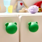 IKEA GREJSIMOJS (ИКЕА ГРЕЙСИМОЙС) — Ручка-кнопка, зелёный/медведь 38 мм — фото 4