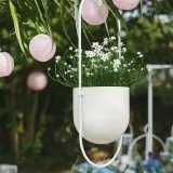 IKEA FEJKA (ИКЕА ФЕЙКА) — Искусственное растение в горшке, для дома/улицы, гипсовое кашпо белый 9 см — фото 3