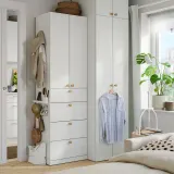 IKEA ALTARLIDEN (ИКЕА АЛТАРЛИДЕН) — Вешалка, с контейнером/белая — фото 8
