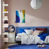 IKEA PILTANDVINGE (ИКЕА ПИЛТАНДВИНГЕ) — Пододеяльник и 2 наволочки, белый 200x200/50x60 см — фото 2
