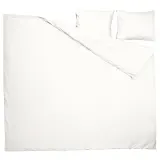 IKEA PILTANDVINGE (ИКЕА ПИЛТАНДВИНГЕ) — Пододеяльник и 2 наволочки, белый 200x200/50x60 см — фото 6