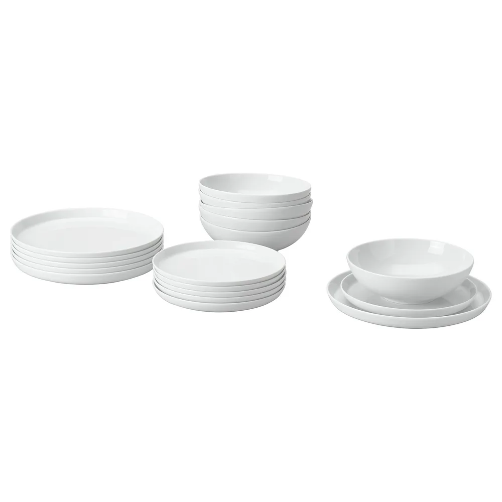 IKEA 365+ (ИКЕА 365+) — Сервиз, 18 шт., белый