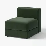 IKEA JÄTTEBO (ИКЕА ЙЭТТЕБО) — Чехол на 1-местный модуль с ящиком, Йоханнесхов тёмно-зелёный — фото 2