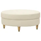 IKEA VALNÄS (ИКЕА ВАЛНЭС) — Чехол на подставку для ног, Кнэбэк светло-бежевый — фото 2