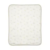 IKEA LEN (ИКЕА ЛЕН) — Одеяльце, белый бежевый/в зайчиках узор в полоску 80х100 см — фото 6