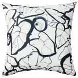 IKEA PELARKÖRSBÄR (ИКЕА ПЕЛАРКЁРСБЭР) — Чехол на подушку, белый/чёрный 50х50 см — фото 1