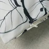 IKEA PELARKÖRSBÄR (ИКЕА ПЕЛАРКЁРСБЭР) — Чехол на подушку, белый/чёрный 50х50 см — фото 6