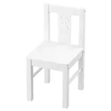 IKEA KRITTER (ИКЕА КРИТТЕР) — Стул детский, белый — фото 1