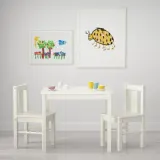 IKEA KRITTER (ИКЕА КРИТТЕР) — Стул детский, белый — фото 2