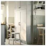 IKEA BEKVÄM (ИКЕА БЕКВЭМ) — Табурет-стремянка, белый 50 см — фото 8
