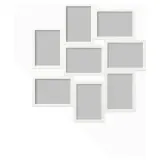 IKEA VÄXBO (ИКЕА ВЭКСБО) — Рамка на 8 фотографий, белая 13x18 см — фото 1