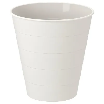 IKEA FNISS (ИКЕА ФНИСС) — Ведро для мусора, белое 10 л