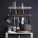 IKEA KUNGSFORS (ИКЕА КУНГСФОРС) — Рейка, нержавеющая сталь 56 см — фото 4