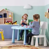 IKEA MAMMUT (ИКЕА МАММУТ) — Детский стул, для дома и улицы/белый — фото 2