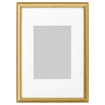 IKEA SILVERHÖJDEN (ИКЕА СИЛВЕРХЁЙДЕН) — Рамка, золотистый 21х30 см