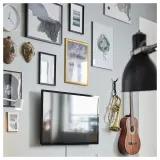 IKEA SILVERHÖJDEN (ИКЕА СИЛВЕРХЁЙДЕН) — Рамка, золотистый 21х30 см — фото 5