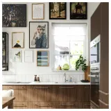 IKEA SILVERHÖJDEN (ИКЕА СИЛВЕРХЁЙДЕН) — Рамка, золотистый 21х30 см — фото 6