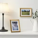 IKEA SILVERHÖJDEN (ИКЕА СИЛВЕРХЁЙДЕН) — Рамка, золотистый 13х18 см — фото 2