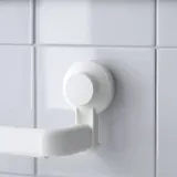 IKEA TISKEN (ИКЕА ТИСКЕН) — Держатель на присоске, белый — фото 5