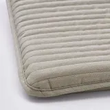 IKEA POÄNG (ИКЕА ПОЭНГ) — Подушка для пуфа, Книса светло-бежевая — фото 3
