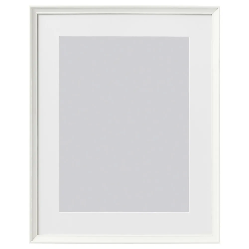 IKEA KNOPPÄNG (ИКЕА КНОППЭНГ) — Рамка, белая 40x50 см