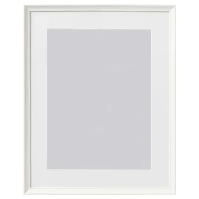 IKEA KNOPPÄNG (ИКЕА КНОППЭНГ) — Рамка, белая 40x50 см