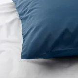 IKEA ULLVIDE (ИКЕА УЛЛВИДЕ) — Наволочка, темно-синяя 70x80 см — фото 2
