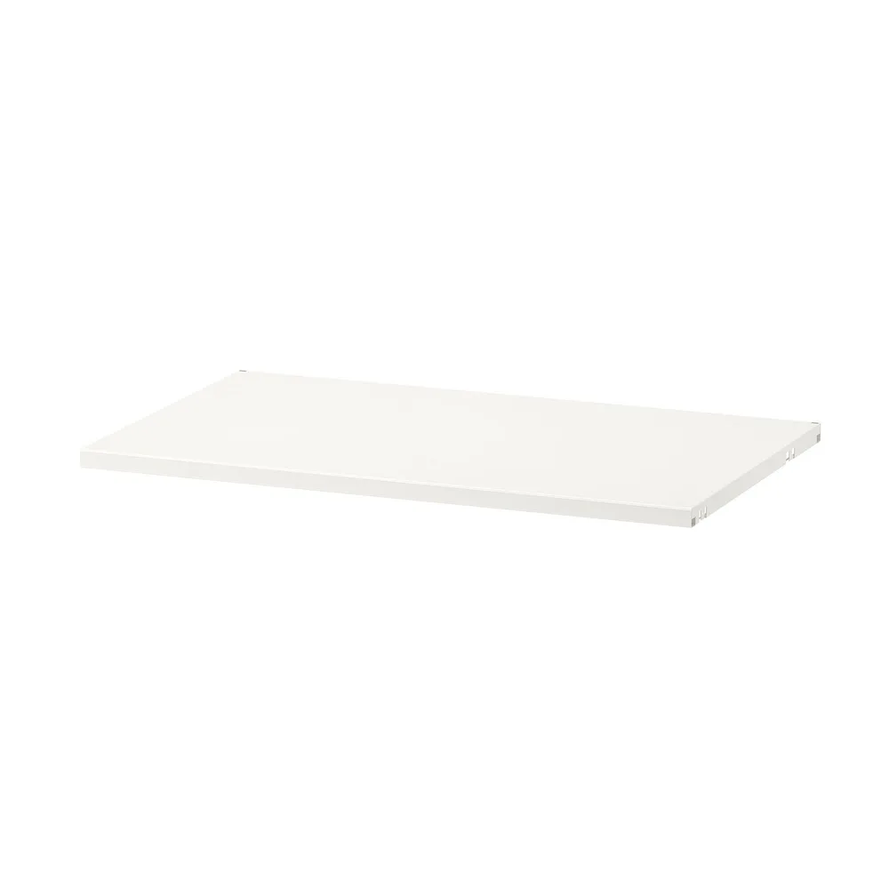 IKEA BOAXEL (ИКЕА БОАКСЕЛ) — Полка, металл белая 60x40 см