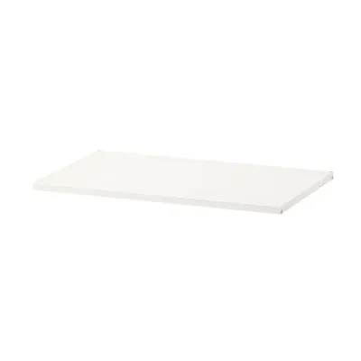 IKEA BOAXEL (ИКЕА БОАКСЕЛ) — Полка, металл белая 60x40 см