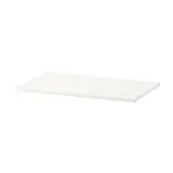 IKEA BOAXEL (ИКЕА БОАКСЕЛ) — Полка, металл белая 60x40 см — фото 1