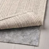 IKEA TIPHEDE (ИКЕА ТИПХЕДЕ) — Ковёр тканый плоского плетения, естественный/чёрный 120x180 см — фото 6